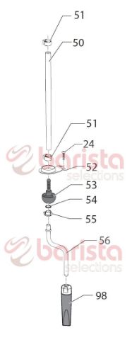 Gaggia Oetiker Clamp D=9,5 16700004 (See Image Item 51)