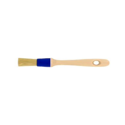 BURRS CLEANER BRUSH WITH BLONDE NYLON PET BRISTLES D.6MM