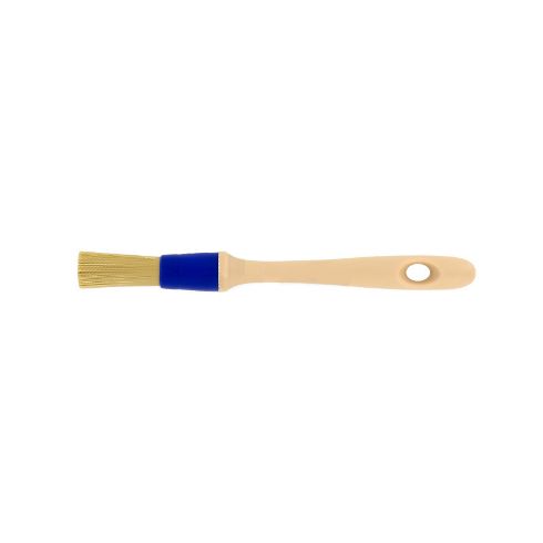 BURRS CLEANER BRUSH WITH BLONDE NYLON PET BRISTLES D.6MM