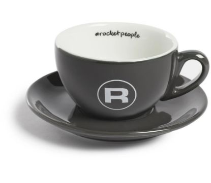 ROCKET CAPPUCCINO CUP HASHTAG GREY