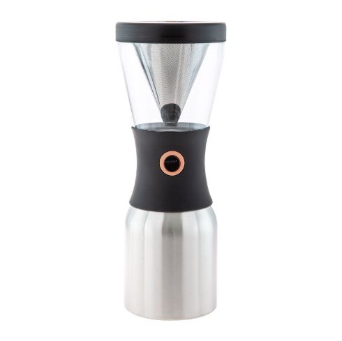 Asobu Portable Cold Brew Coffee Maker Silver/Black