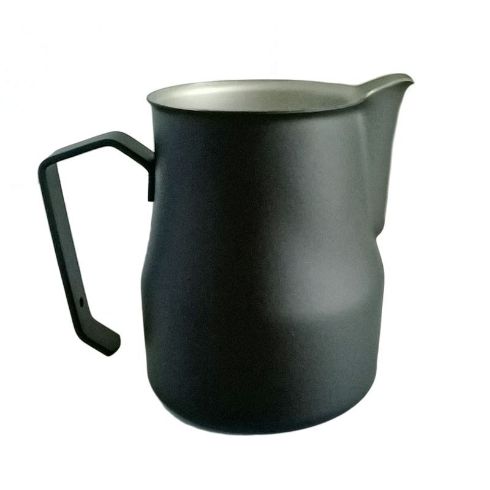 motta-50cl-milk-jug-black-stainless-steel