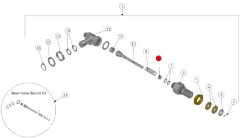 LA MARZOCCO SHAFT BUSHING