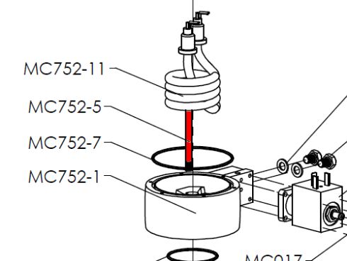 Copper Pipe D.6 M6