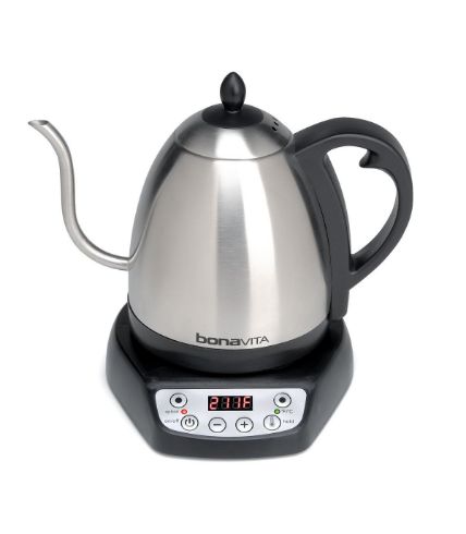 Bonavita Variable Temperature Digital Electric Kettle, 1lt