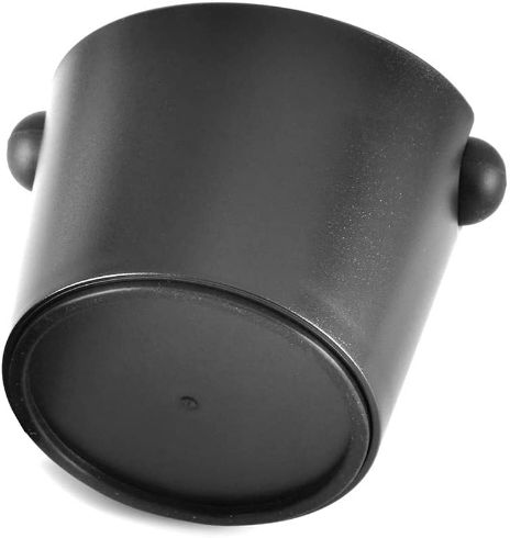 Knock Box for Barista ABS with Detachable Knock Bar (Black)